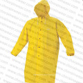 Promotional Polyester/PVC Different Color Long Raincoat with Hood